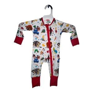 Bundle of Joy Bamboo Zippy Sleeper | Book Club Print | 0–3 Months